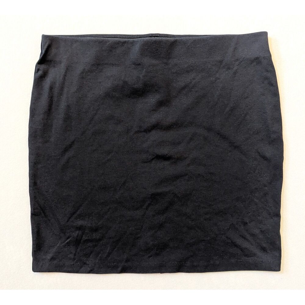 Old Navy Ponte Point Pencil Skirt Black Size XL